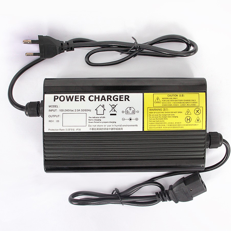 Cargador de batería de plomo y ácido de litio de 48V LiFePO4 54,6V 58,4V 6A