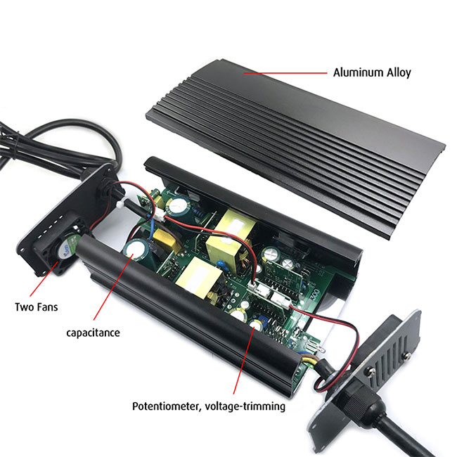 Cargador de batería de plomo y ácido de litio de 48V LiFePO4 54,6V 58,4V 6A