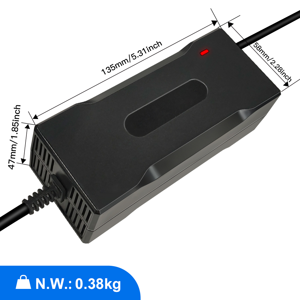 Cargador de batería de plomo y ácido de litio de 12V LiFePO4 12,6V 14,6V 8A